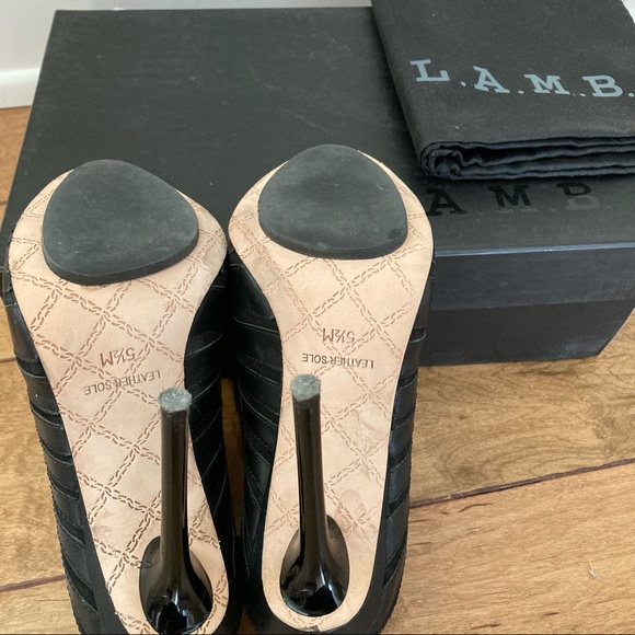 L.A.M.B Bindi Peep-toe Bootie - Picture 3 of 4